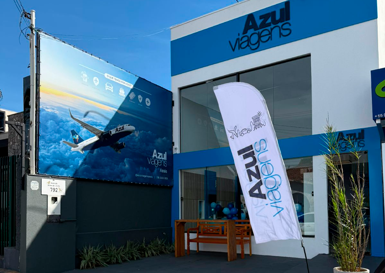 Azul Viagens expande presença e inaugura unidade em Assis, SP