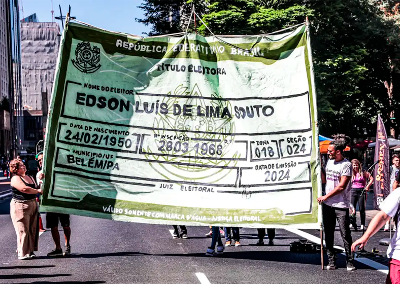 Dados do documento são de Edson Luís, estudante morto na ditadura