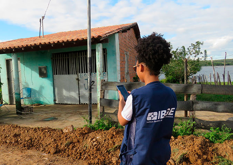 Os dados do CNEFE são georreferenciados e têm diversas aplicações, inclusive no enfrentamento de calamidades públicas | Foto: Acervo IBGE