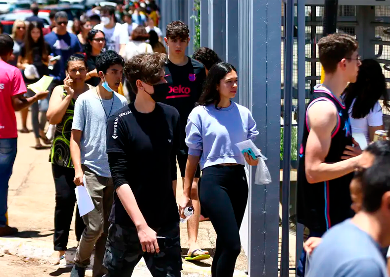 Mais da metade dos inscritos (2.731.757) não vão precisar pagar a taxa de inscrição