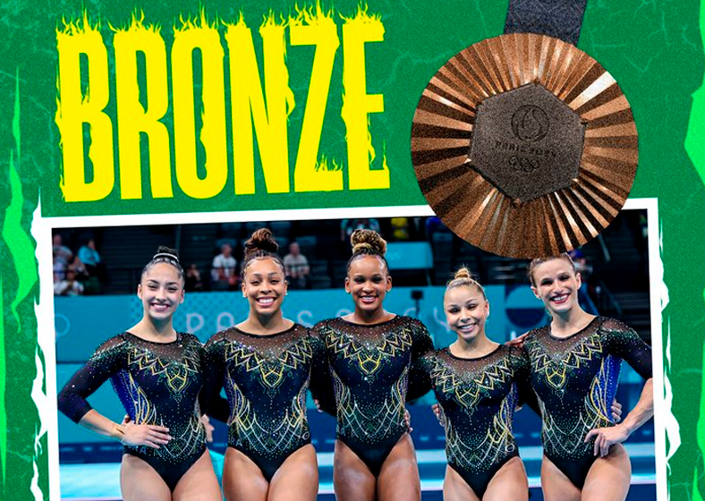 Após este bronze, as ginastas brasileiras ganham ainda mais fôlego para a disputa de mais quatro finais na ginástica artística