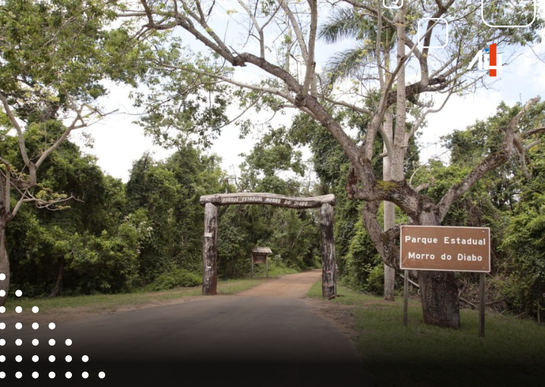 O Parque Estadual Morro do Diabo é uma das unidades fechadas temporariamente