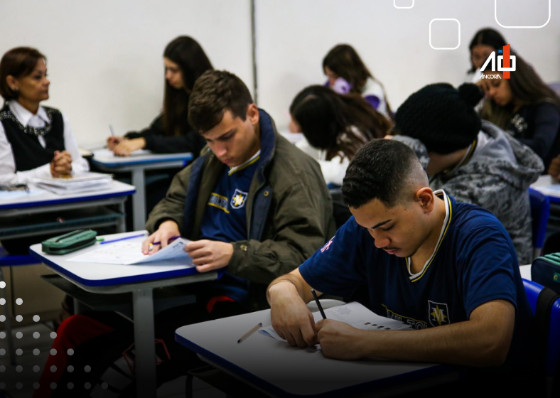 Alunos em escola estadual de São Paulo; novas matrículas até o dia 13 de setembro