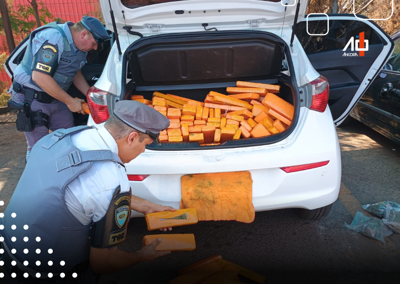 Grande apreensão de drogas em Ourinhos: 259 kg de maconha e skank descobertos