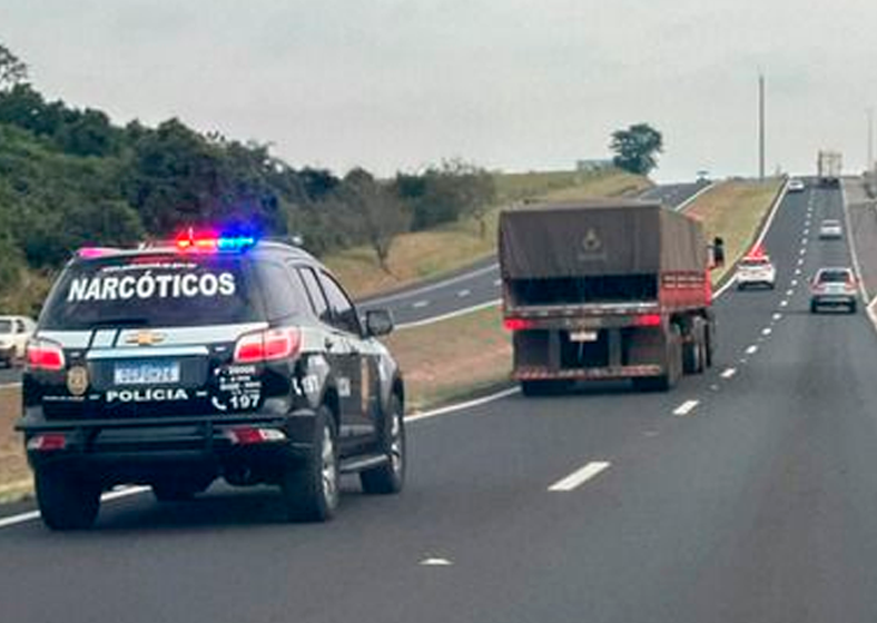 Polícia apreende mais de 3 toneladas de maconha; droga estava escondida em um fundo falso e na carroceria de um caminhão