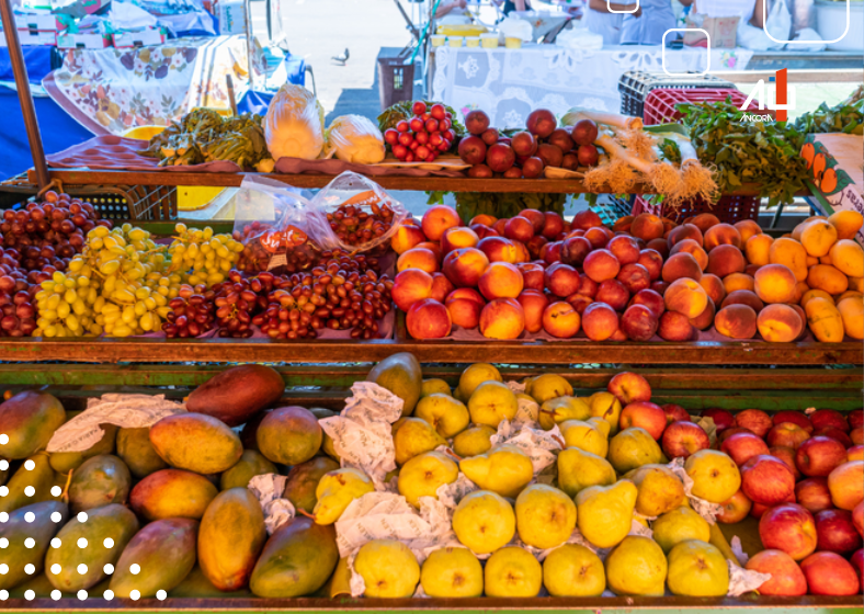 O Brasil ocupa o terceiro lugar no ranking mundial de produção de frutas