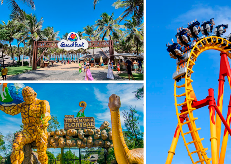 O parque Beto Carrero World, localizado em Santa Catarina, conquistou a 4ª posição