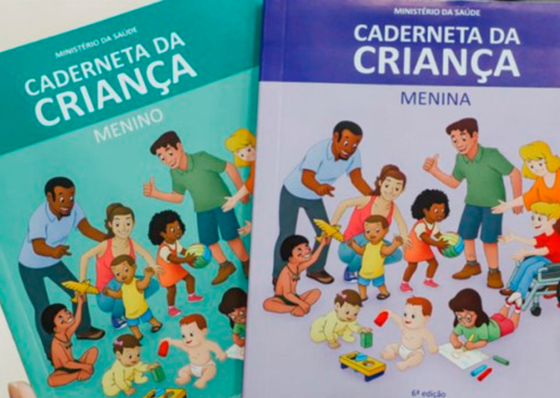 A impressão e distribuição dos exemplares da Caderneta da Criança foi retomada após ser interrompida há quatro anos