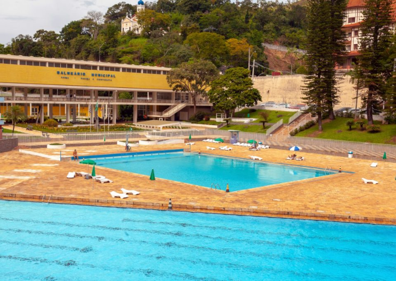 Balneário Municipal, em Águas de Lindoia.