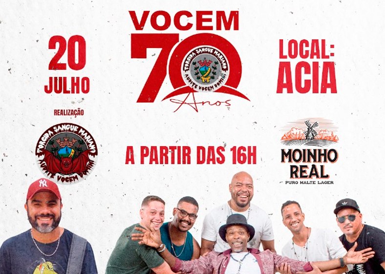 Vocem celebra 70 anos com grande festa em Assis