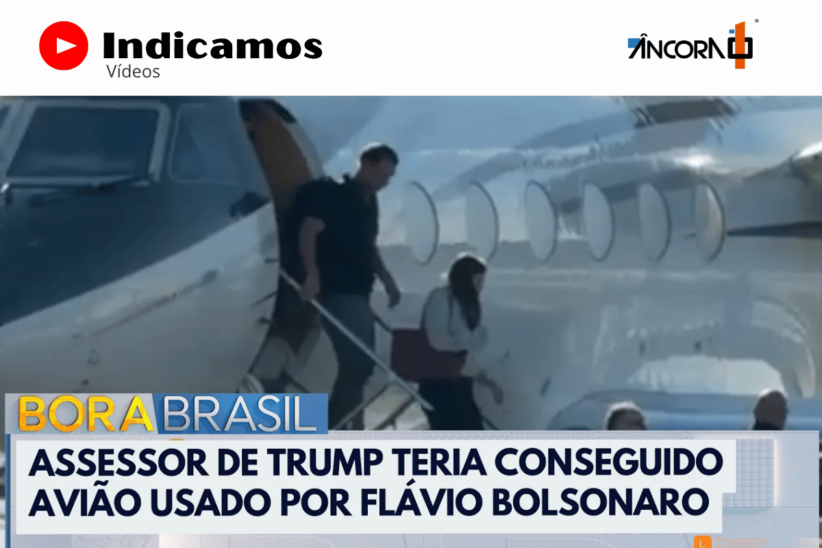 Assessor de Trump teria conseguido avião usado por Flávio Bolsonaro