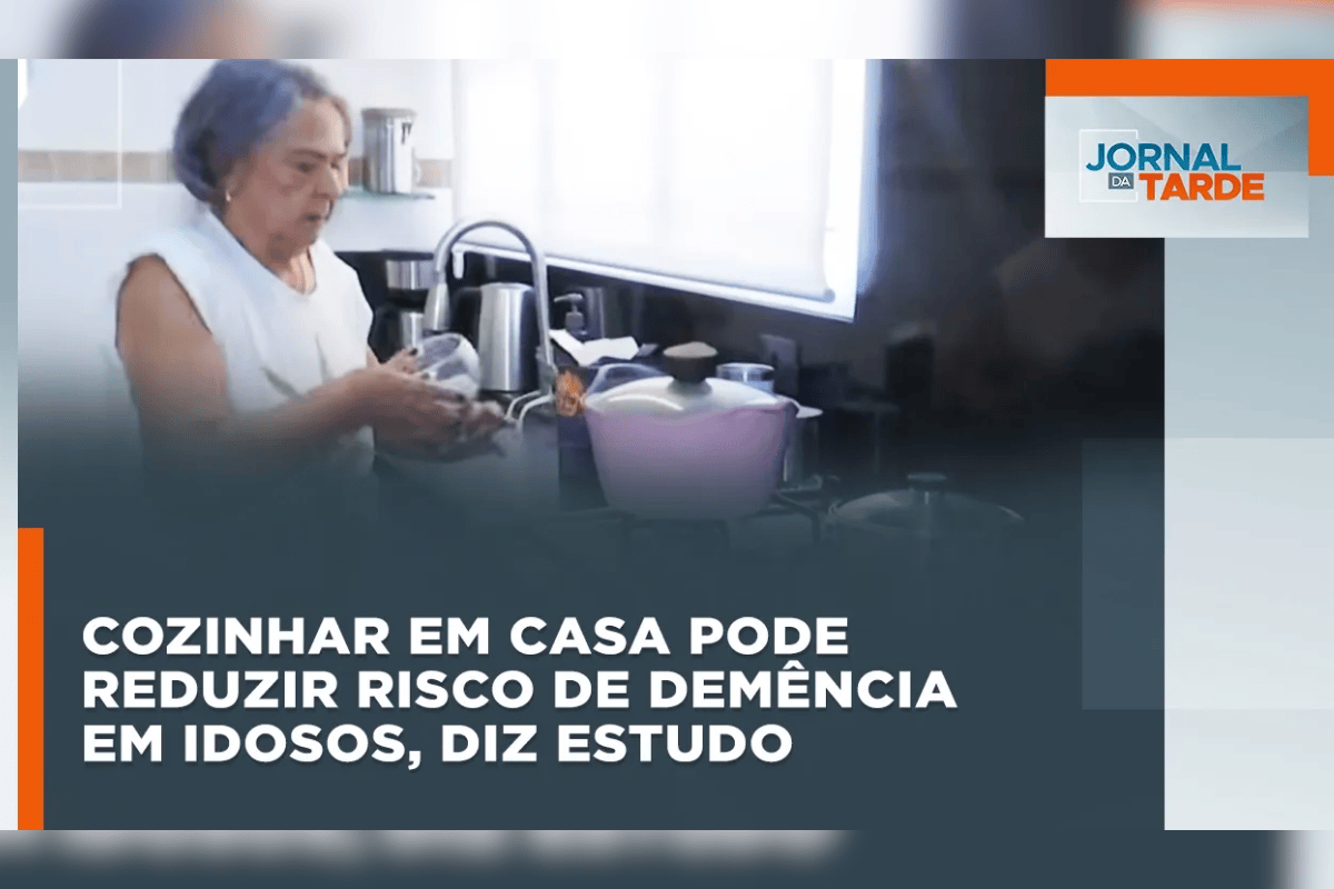 Cozinhar em casa pode reduzir risco de demência em idosos, diz estudo