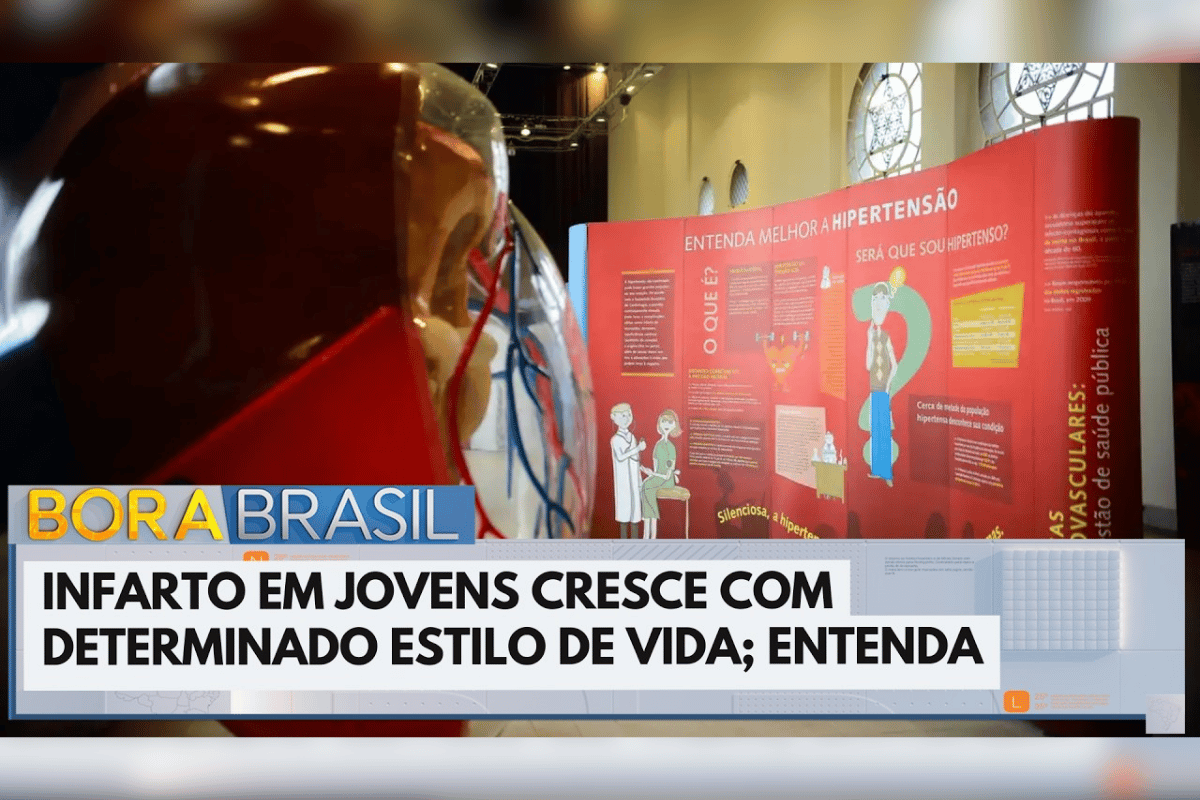 Infarto em jovens cresce com determinado estilo de vida; entenda | Bora Brasil 
