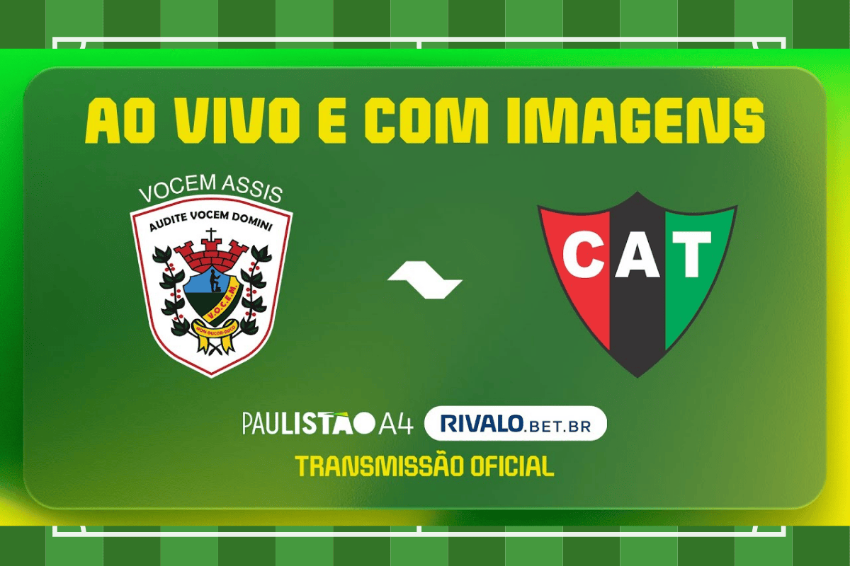 Jogo completo: VOCEM X Taquaritinga | Rodada 1 | Paulistão A4 Rivalo 2026 | 0x0