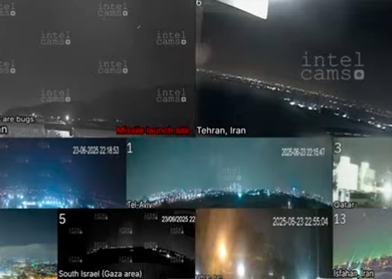 LIVE: Iran, Israel skyline cameras from Tehran, Isfahan, Tel-Aviv