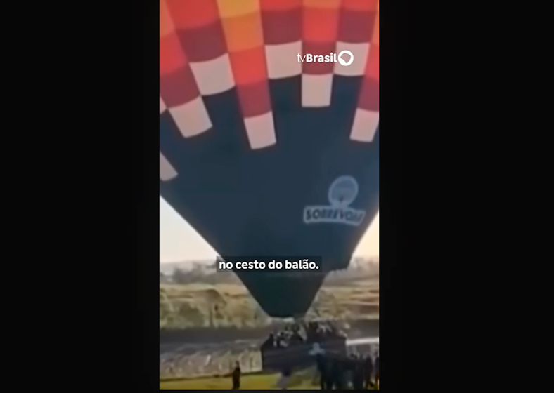 Queda de balão em SC: Investigação aponta falha que causou incêndio durante voo