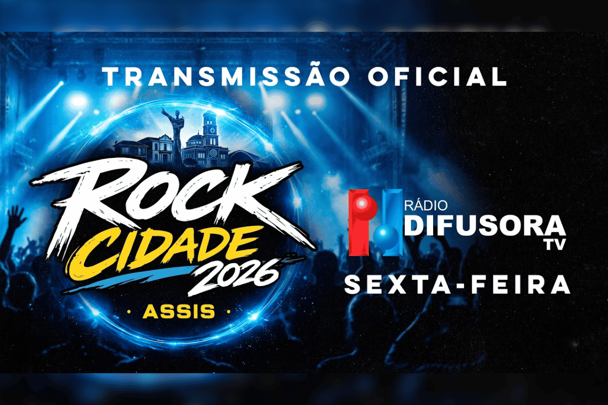 Transmissão ao vivo do 1º Dia | Rock Cidade 2026 | Assis - Rádio Difusora